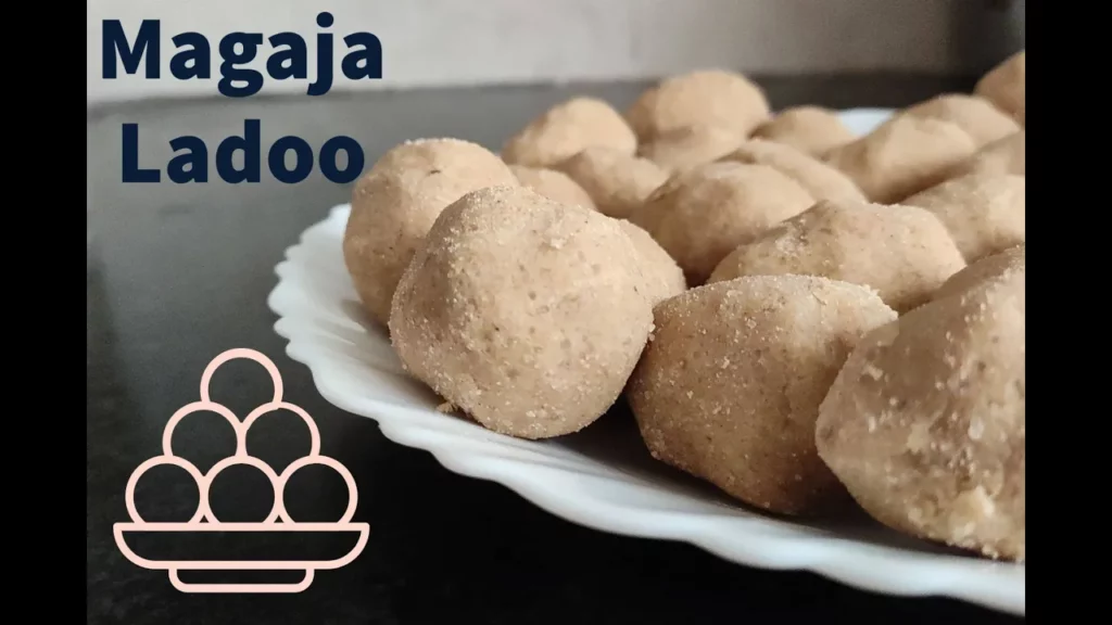 Magaja Ladoo, Wheat flour(atta)Ladoo Recipe, Jagannath 56 Bhog